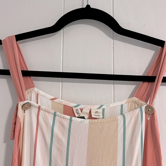 Roxy Striped Boho Style Jumpsuit - Picture 4 of 12